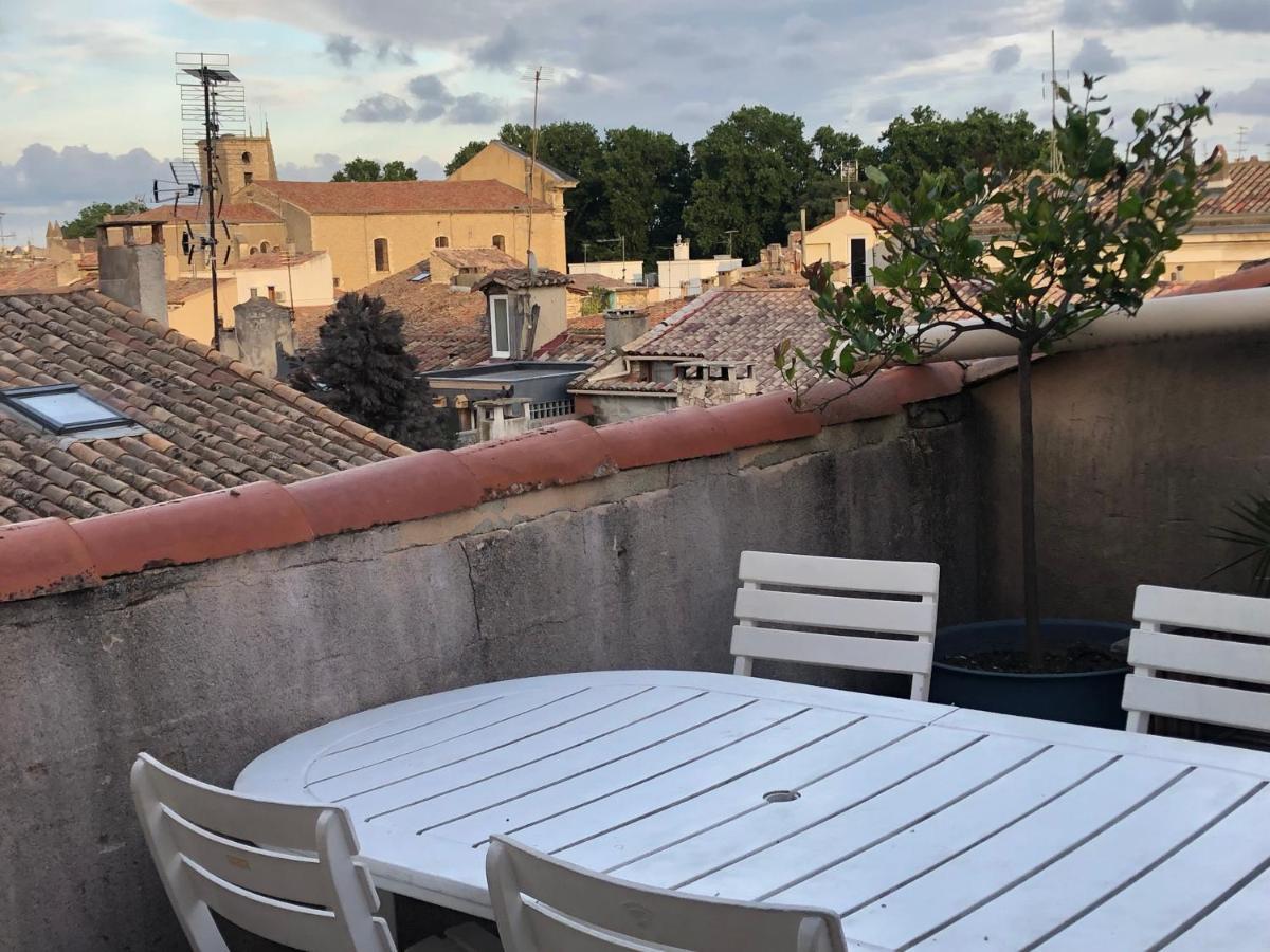 Terrasse Tropezienne Centre Nîmes Exteriör bild